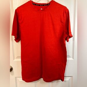 Red Crew Neck T-Shirt